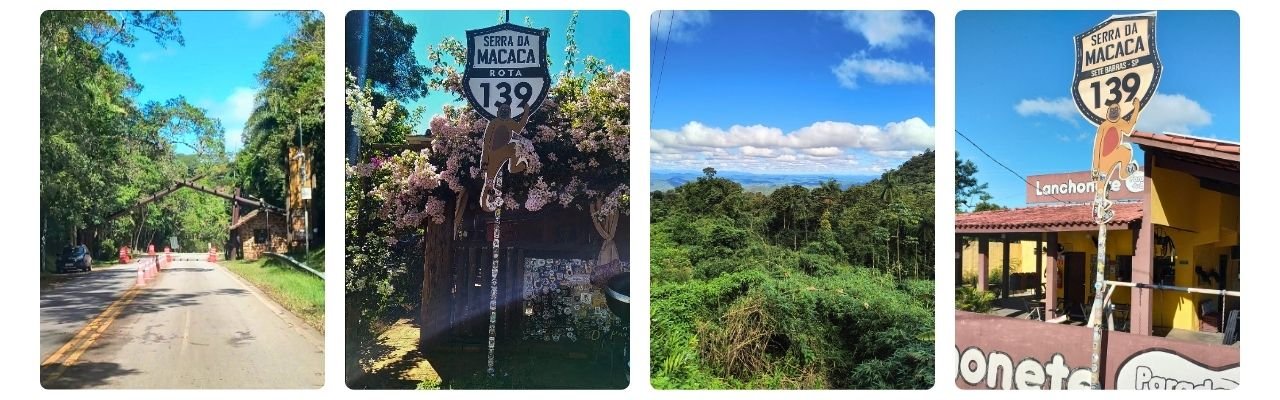 [Montagem de fotos de Rota 139 - Serra da Macaca]