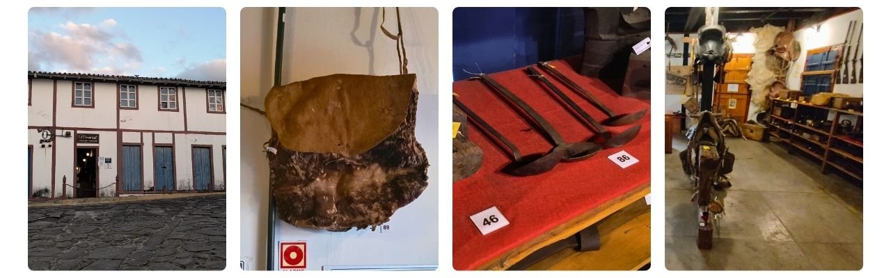 [Montagem de fotos de Museu do Tropeiro e do Ferreiro]