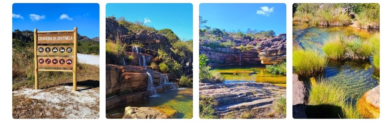 [Montagem de fotos de Cachoeira da Sentinela]