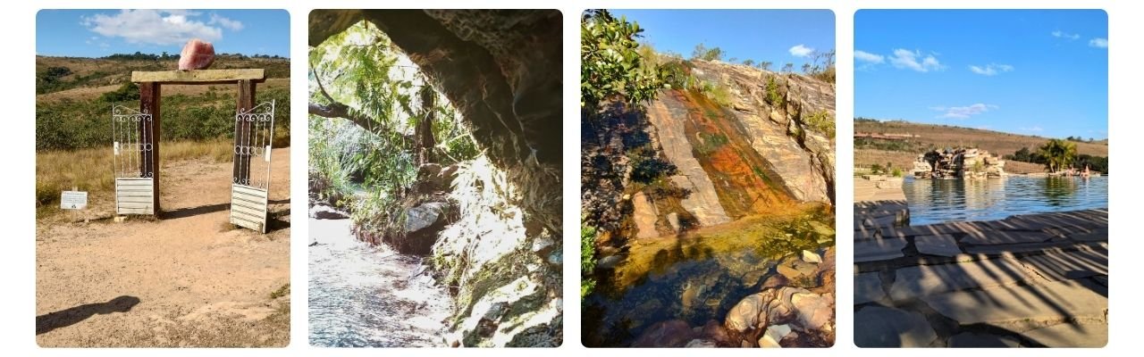 [Montagem de fotos de Gruta do Sobradinho]