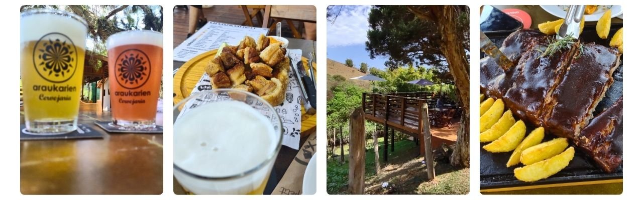 [Montagem de fotos de Cervejaria Araukarien]