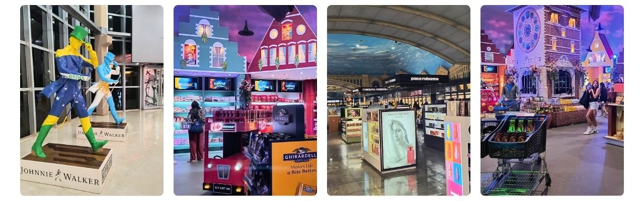 [Montagem de fotos de Duty Free Shop Puerto Iguazú]