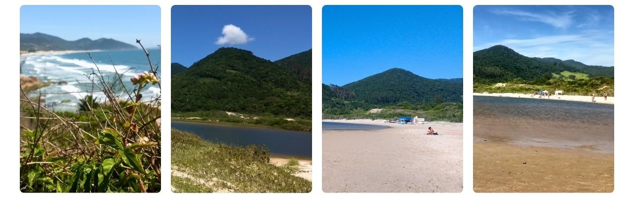[Montagem de fotos de Praia do Siriú]