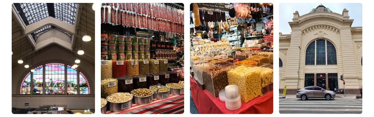 [Montagem de fotos de Mercado Municipal de São Paulo - Mercadão]