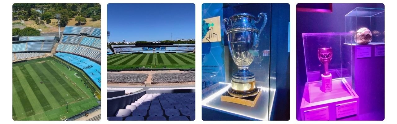 [Montagem de fotos de Estádio Centenário]