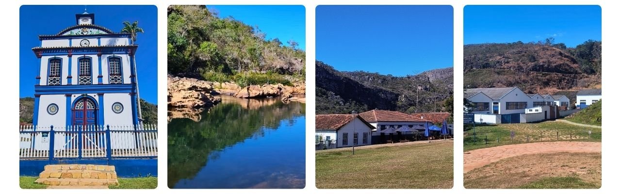 [Montagem de fotos de Vila do Biribiri]