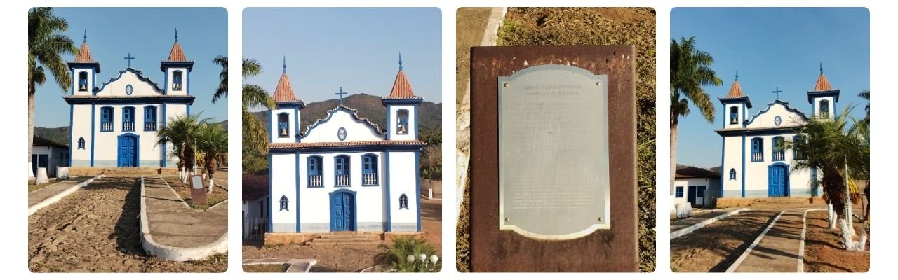 [Montagem de fotos de Igreja Matriz de Nossa Senhora do Rosário dos Pretos]