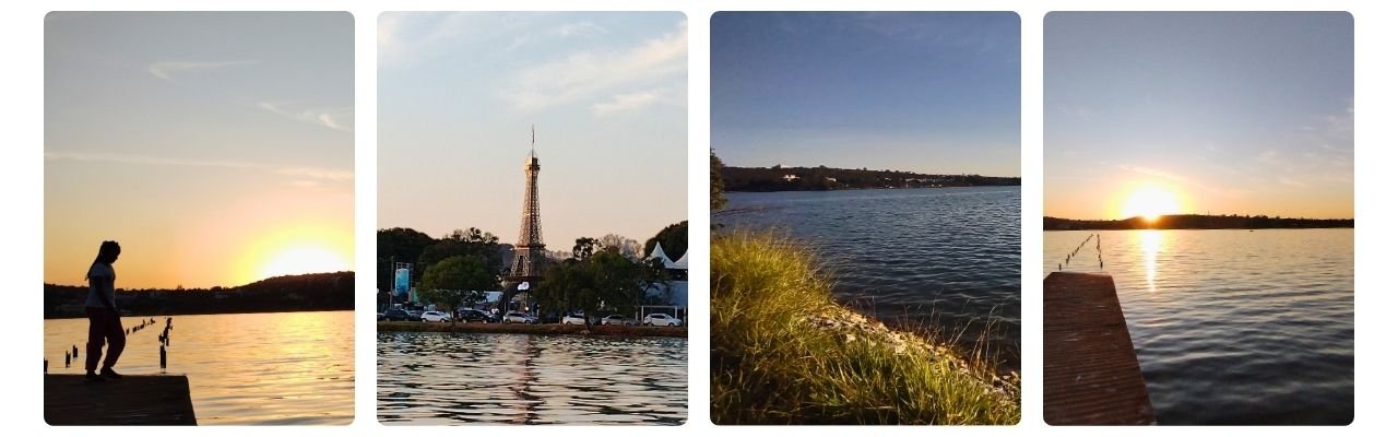 [Montagem de fotos de Lagoa Central]