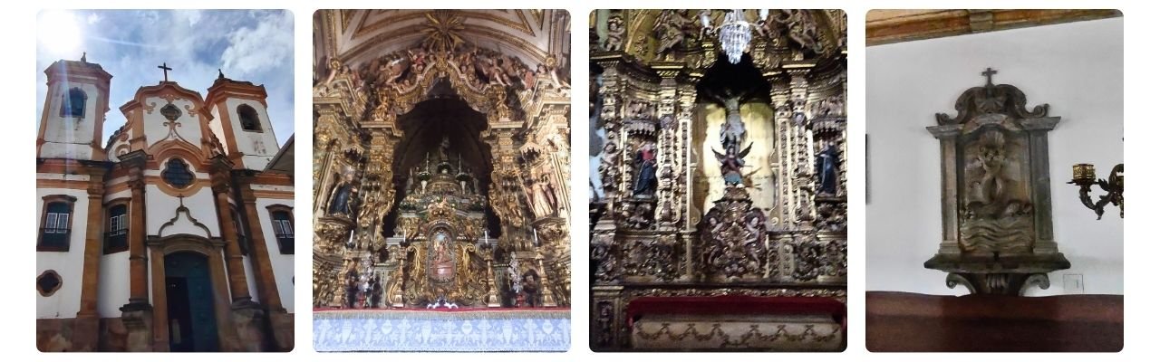[Montagem de fotos de Matriz de Nossa Senhora do Pilar]