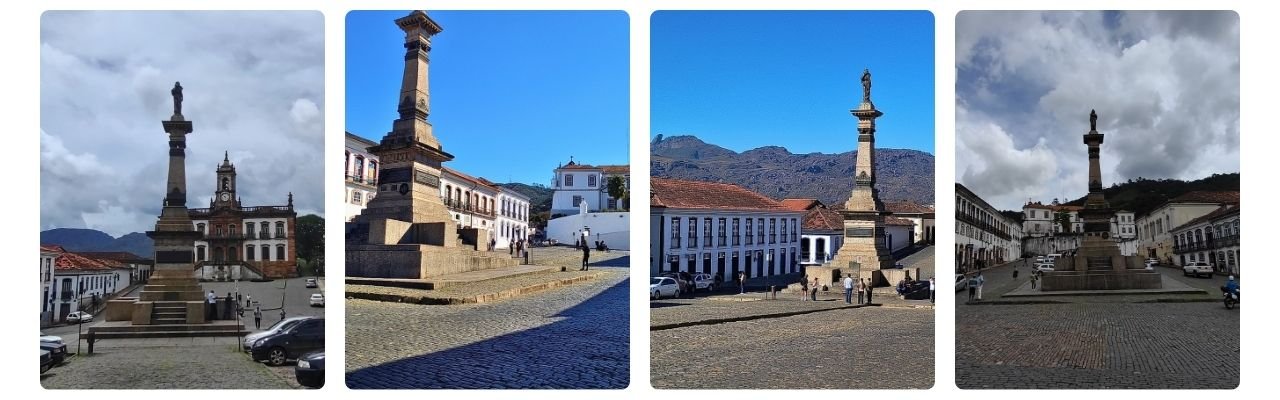 [Montagem de fotos de Praça Tiradentes]