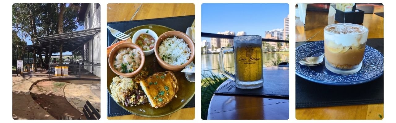 [Montagem de fotos de Restaurante Casa Branca]