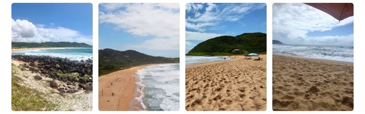 [Montagem de fotos de Praia da Silveira]