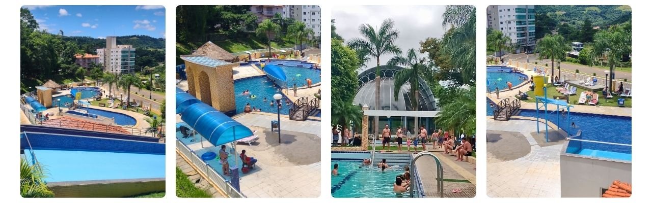 [Montagem de fotos de Termas Piratuba]