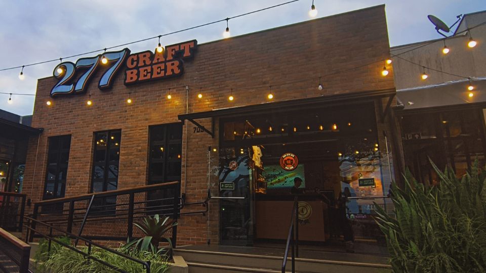 Fachada da Cervejaria 277 Craft Beer