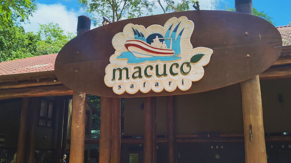 Estação Macuco Safári, entrada para a atração