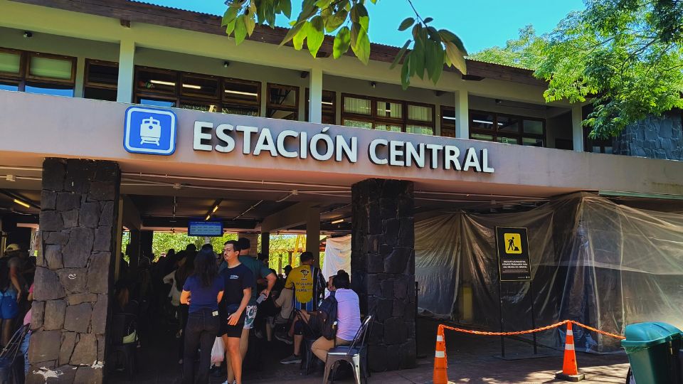 Estação Central, de onde parte o trem para a Estação Garganta do Diabo