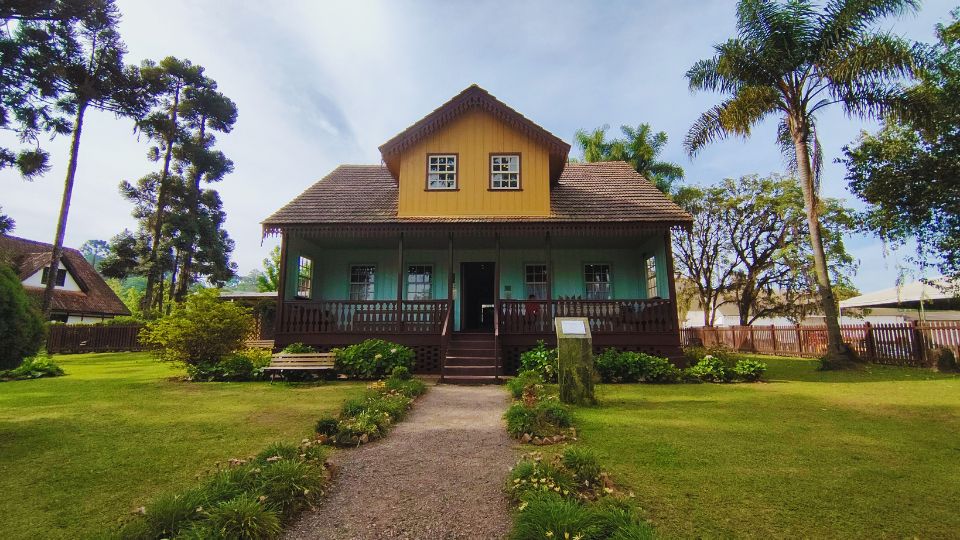 A casa onde hoje fica o Heimat Museum era a sede da Fazenda Cancela