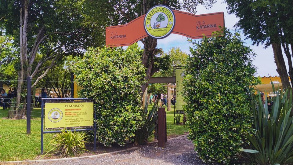 A Entrada da Vila Katarina em Colônia Witmarsum