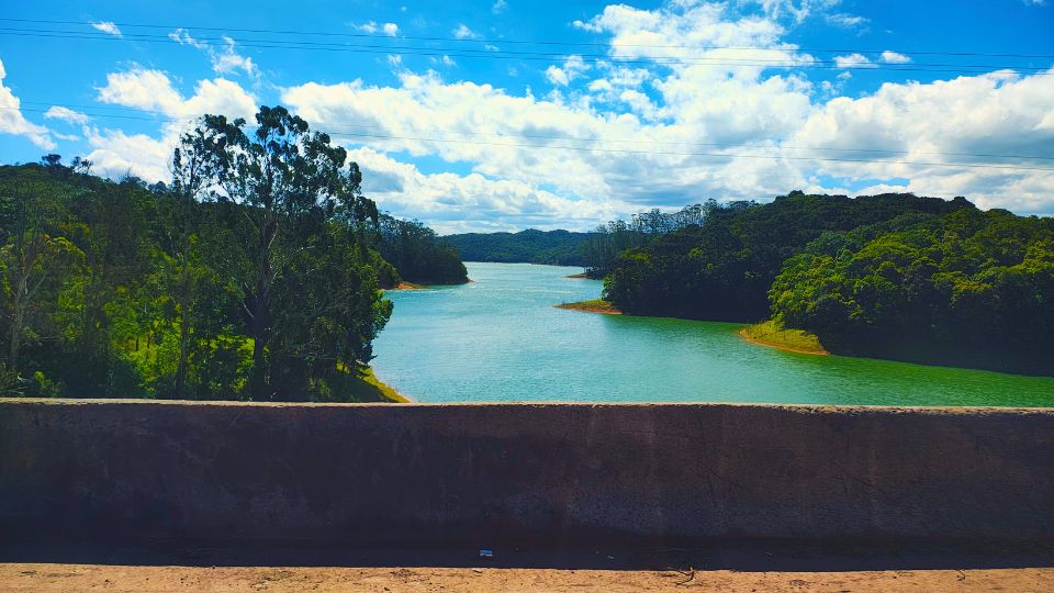 Ao chegar ao Paraná o sol começou a brilhar forte