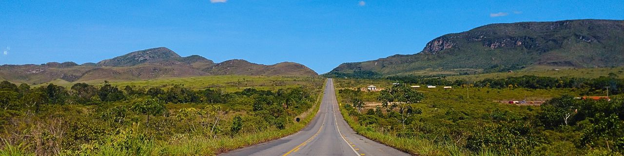 Banner principal do site: Caminhos e Estradas  que são verdadeiras atrações turísticas!
